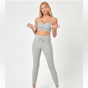 L*Space sage green activewear set